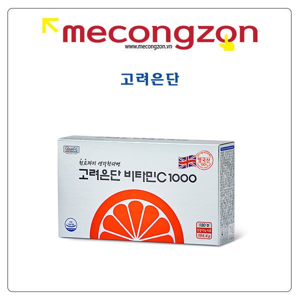 Korea Eundan Vitamin C 1000 ( 1.080mg x 180 viên)
