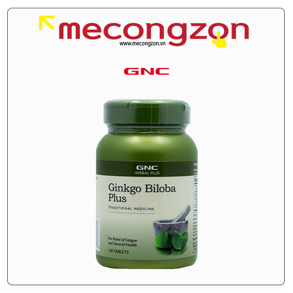 GNC 징코 빌로바 플러스 100정 (베지캡슐 Herbal Plus Standardized Ginkgo Biloba 100Vcaps